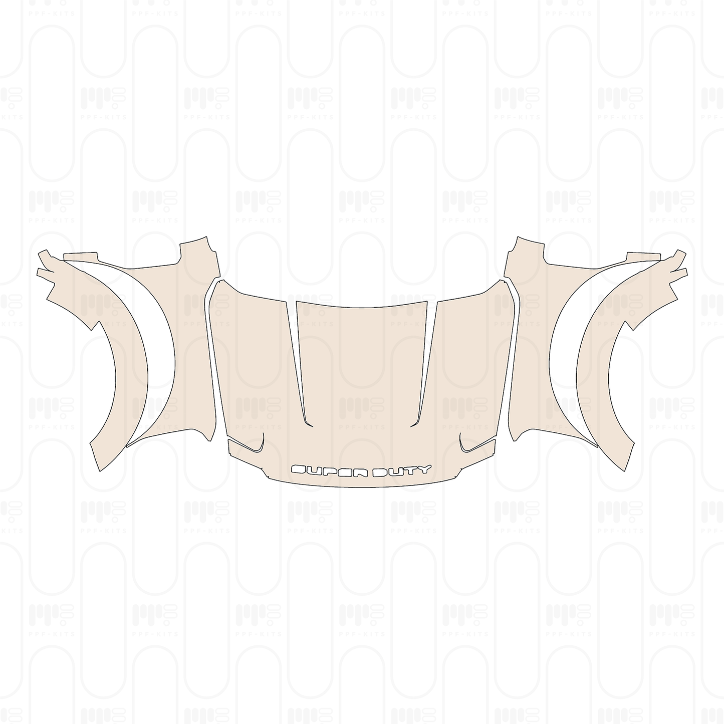 PPF precortado Ford Super Duty F-450 Lariat 2023