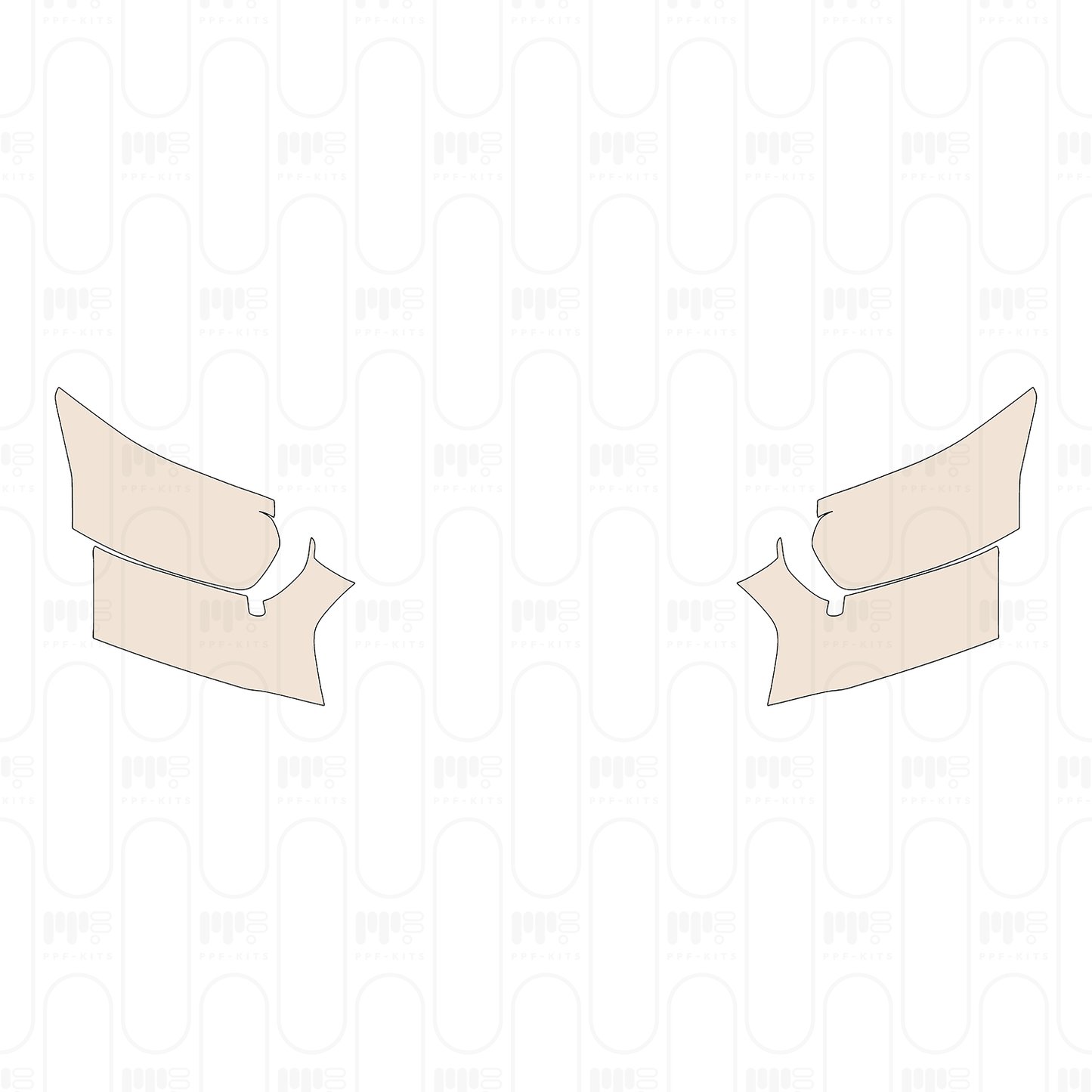 Pre-Cut PPF Ford Transit (US) Medium Roof Long 2022