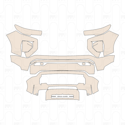 PPF precortado GMC Canyon AT4 2024