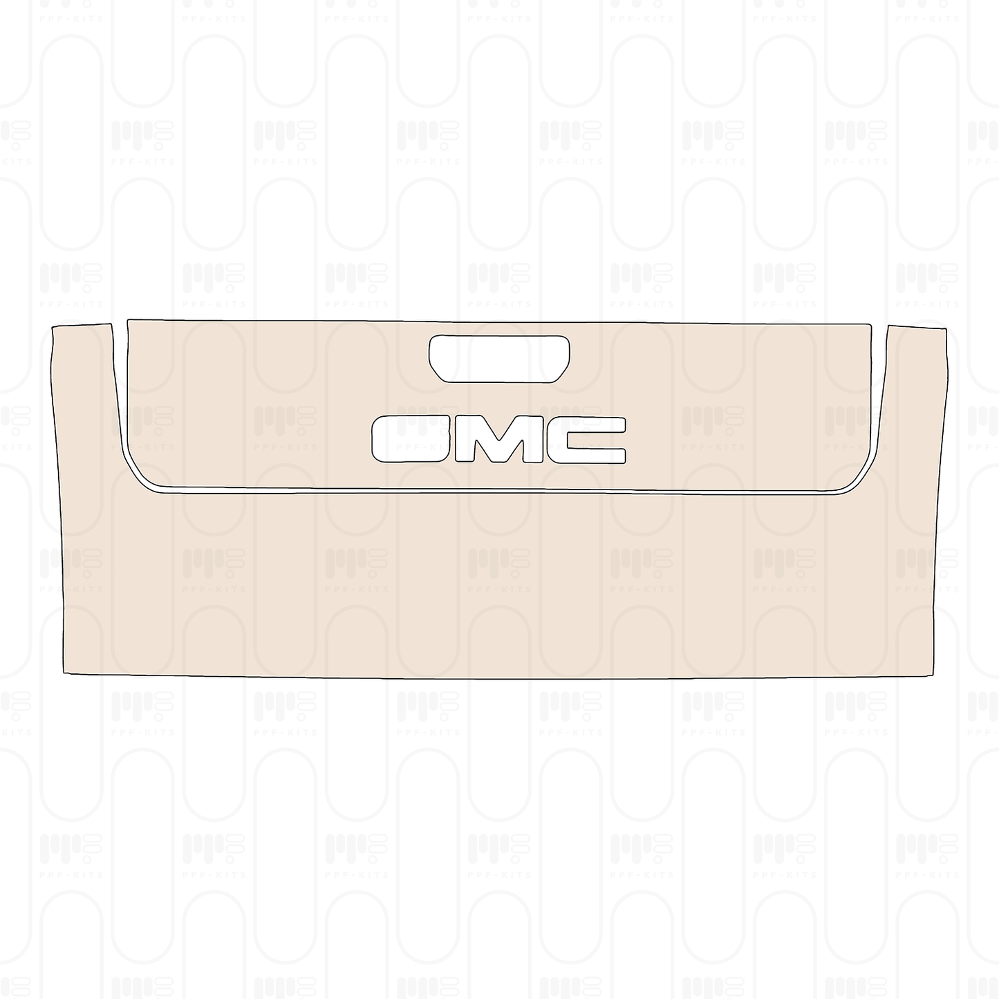 Pre-Cut PPF GMC Sierra 1500 Crew Cab ELEVATION 2022