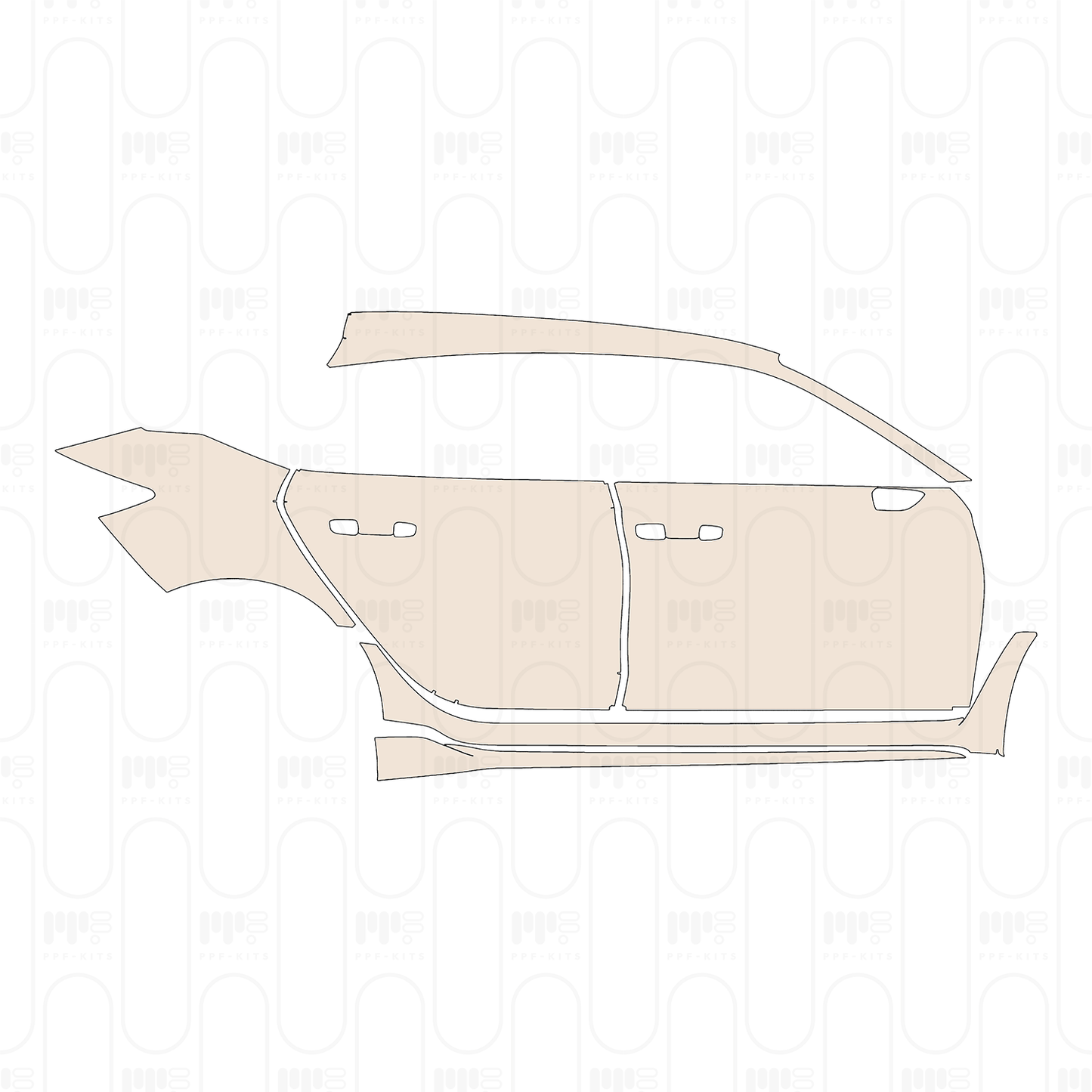 Pre-Cut PPF Honda Civic Type R 2023