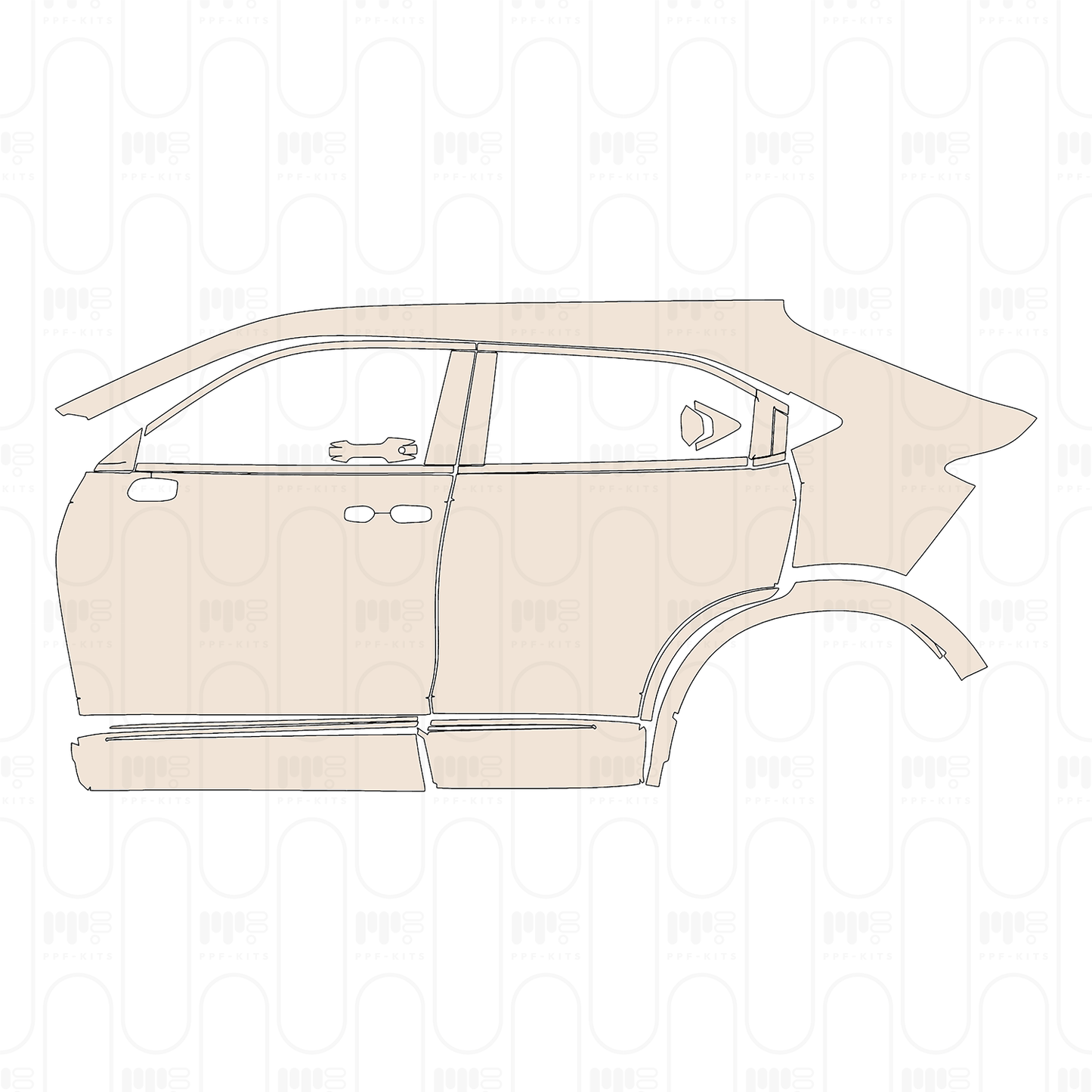 Pre-Cut PPF Honda e:N1 2022
