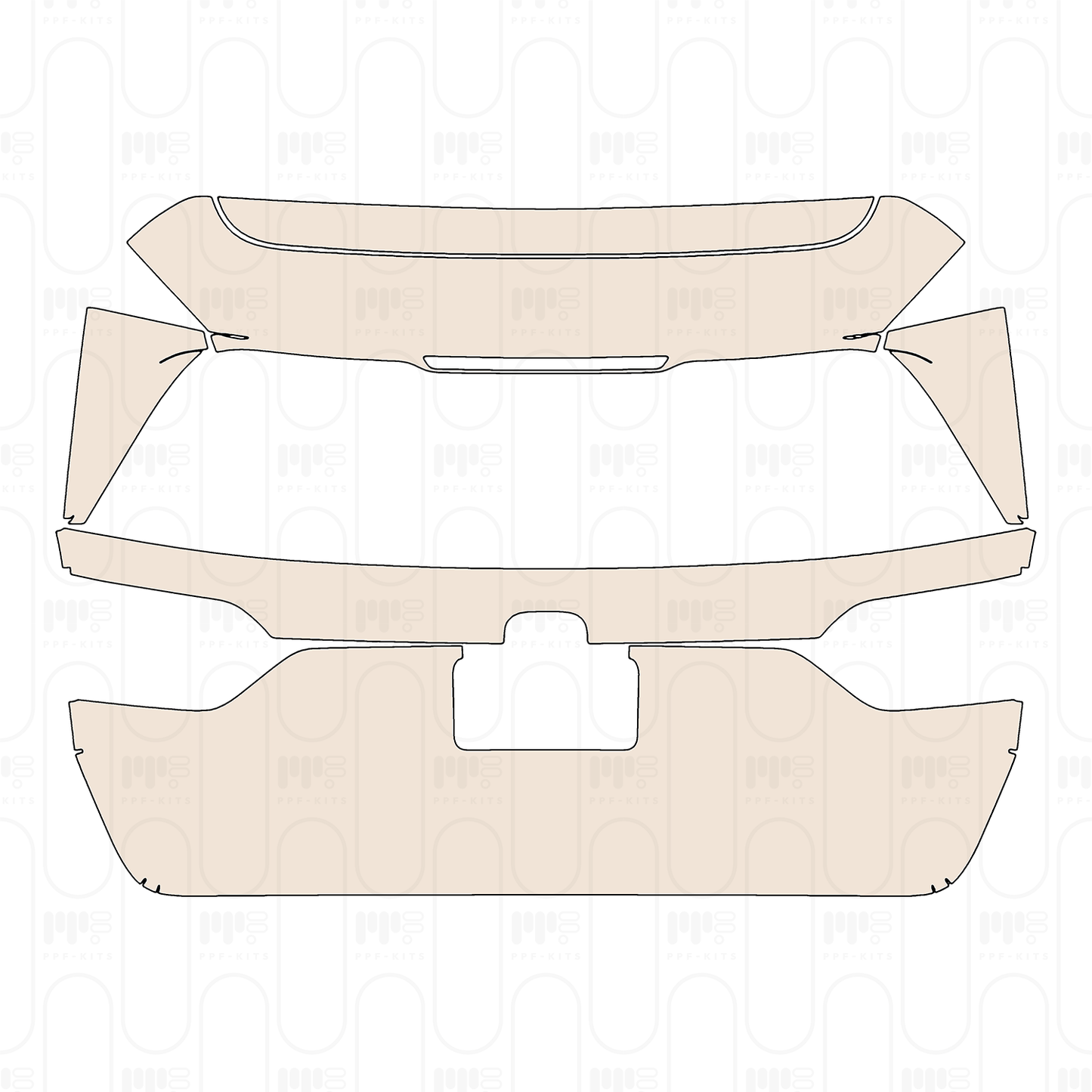 Pre-Cut PPF Honda Odyssey 2023