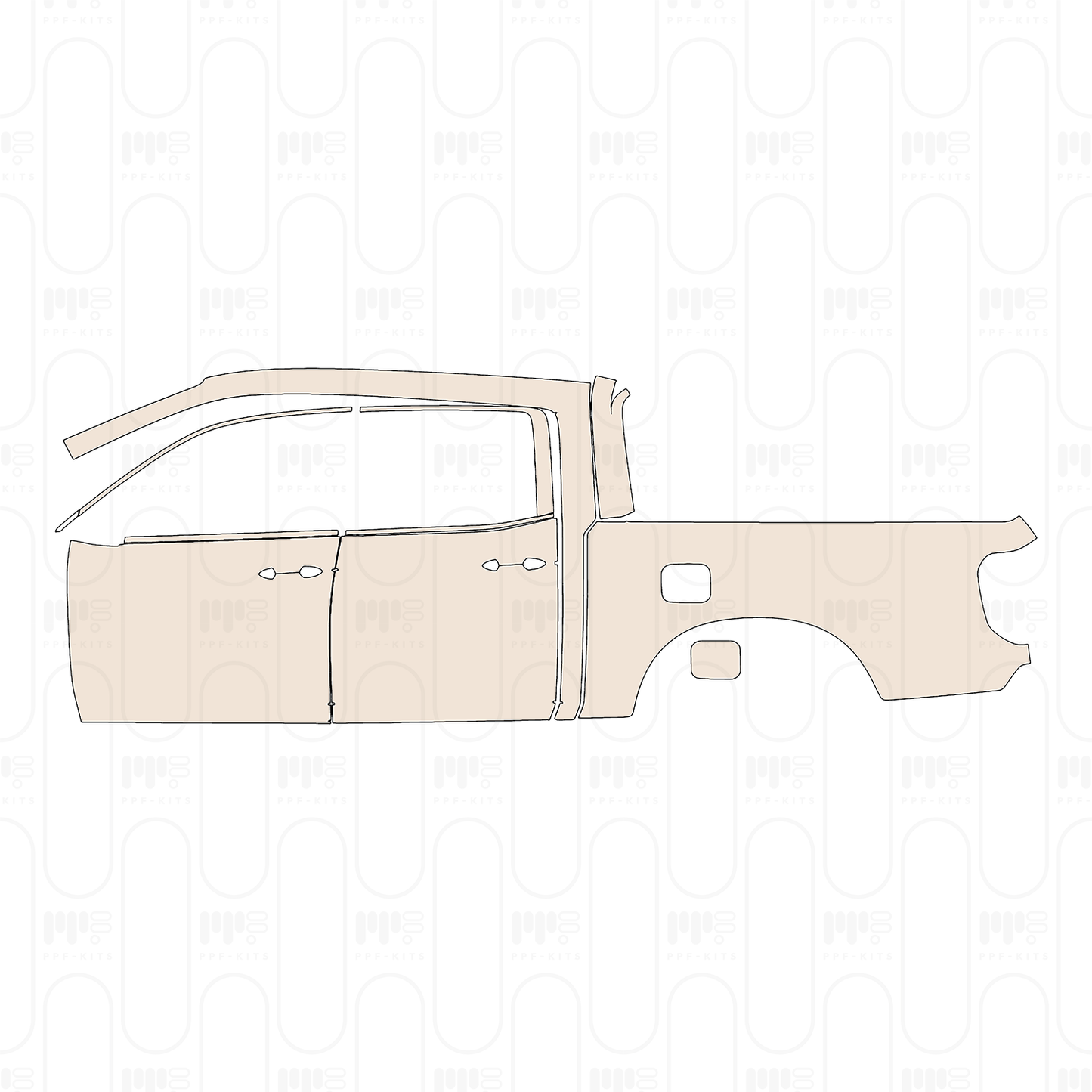 PPF precortado Honda Ridgeline RLT 2022