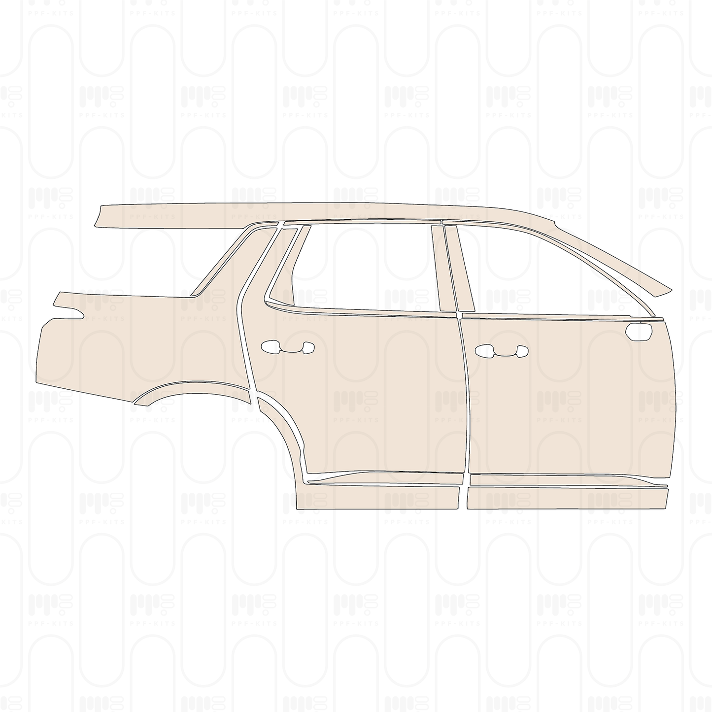 PPF precortado Hyundai Palisade Calligraphy 2023
