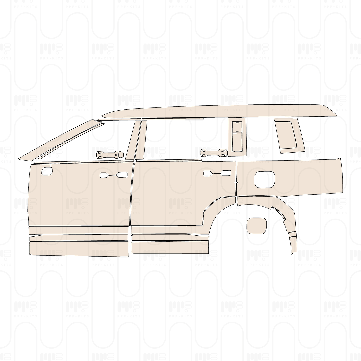 PPF precortado Hyundai Santa Fe (US) 2025