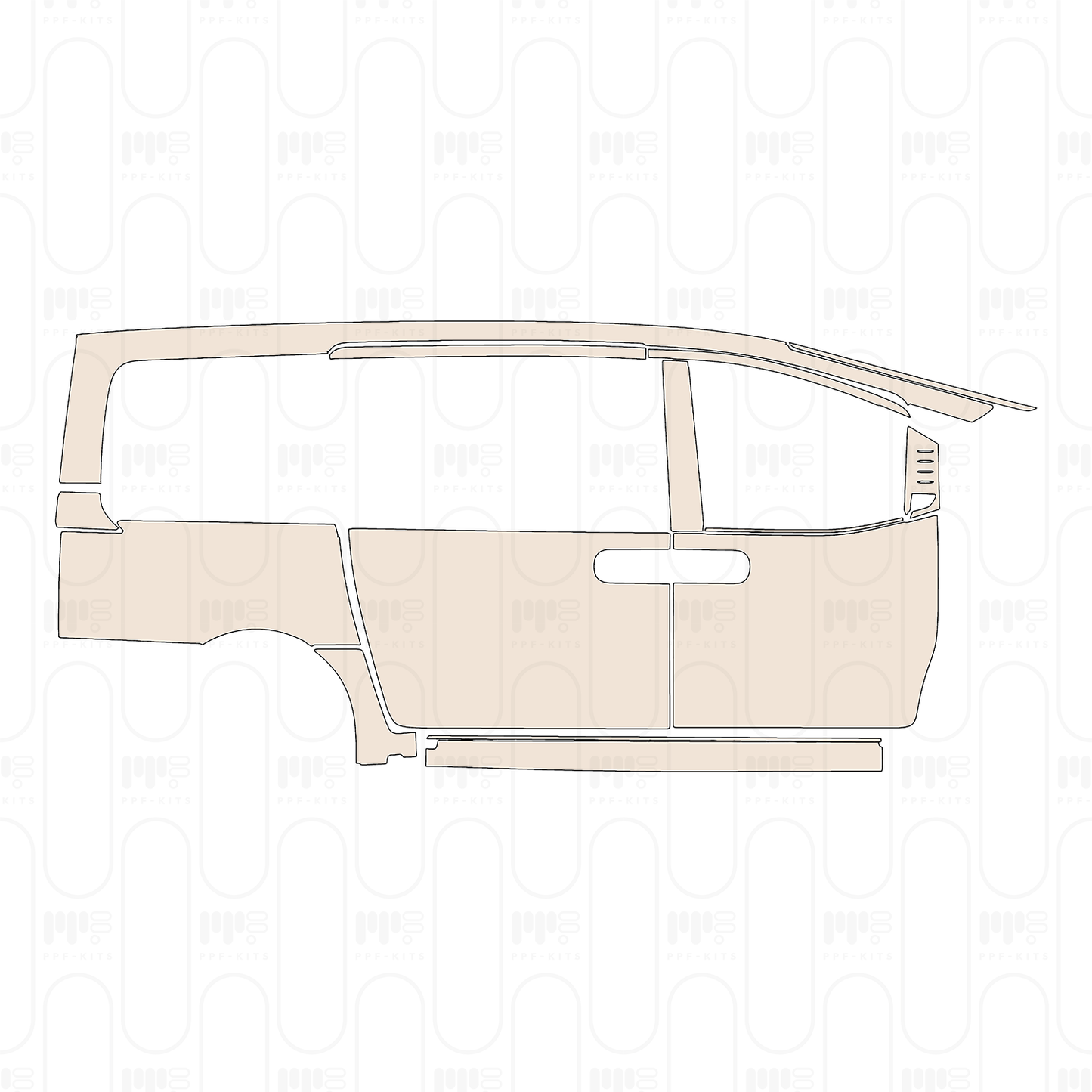 PPF precortado Hyundai Staria Base 2022