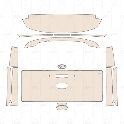 PPF precortado Hyundai Staria Base 2022
