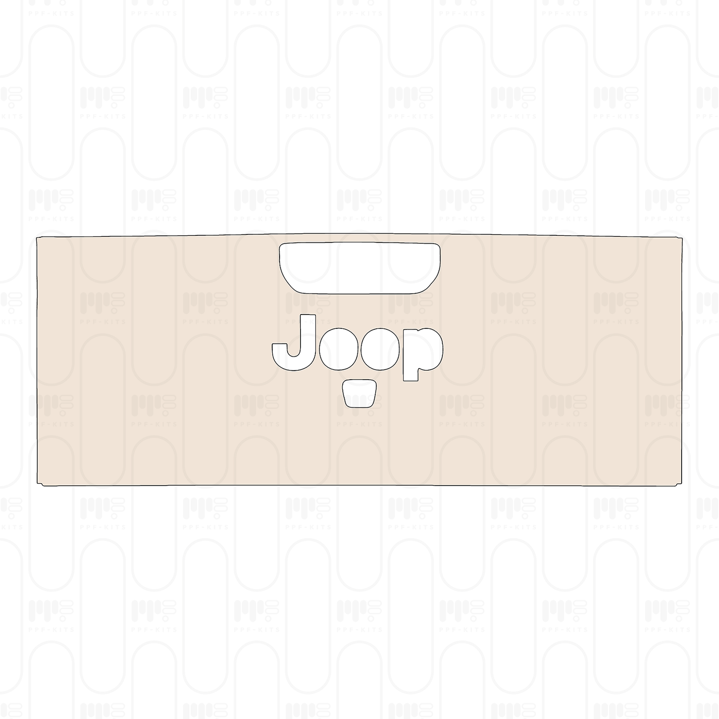 Pre-Cut PPF JEEP Gladiator Mojave 2022