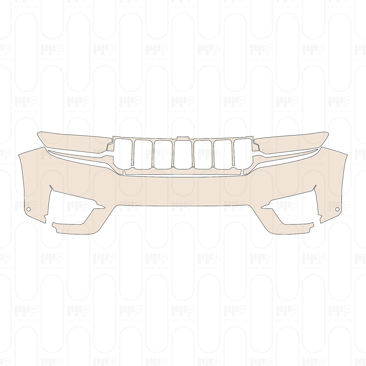 PPF precortado JEEP Grand Cherokee Grand Cherokee (2-row) Altitude 2022