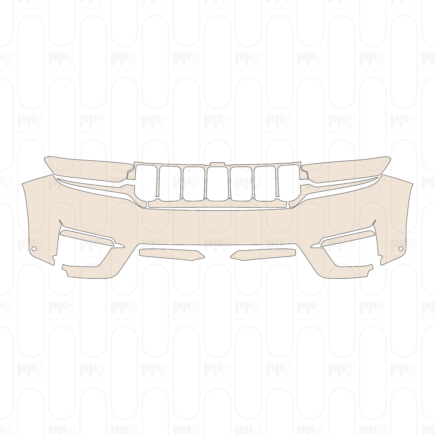 PPF precortado JEEP Grand Cherokee Grand Cherokee (2-row) Limited 2022