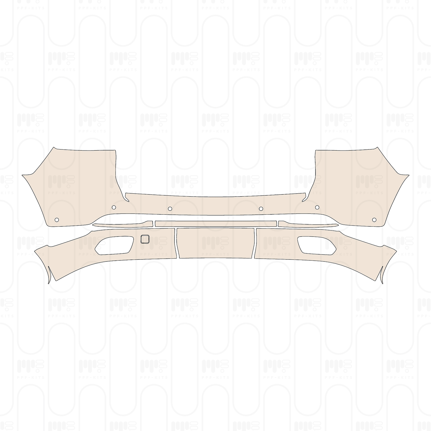 PPF precortado JEEP Grand Cherokee Grand Cherokee (2-row) Overland 2022