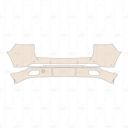 PPF precortado JEEP Grand Cherokee Grand Cherokee (2-row) Overland 2022