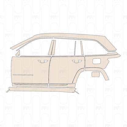 PPF precortado JEEP Grand Cherokee Grand Cherokee (2-row) Summit Reserve 2022