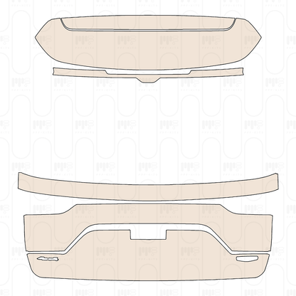 PPF precortado JEEP Grand Cherokee Grand Cherokee (2-row) Summit Reserve 2022
