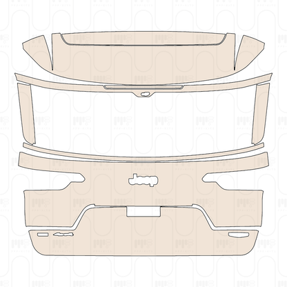 PPF precortado JEEP Grand Cherokee Grand Cherokee L (3-row) Summit Reserve 2022