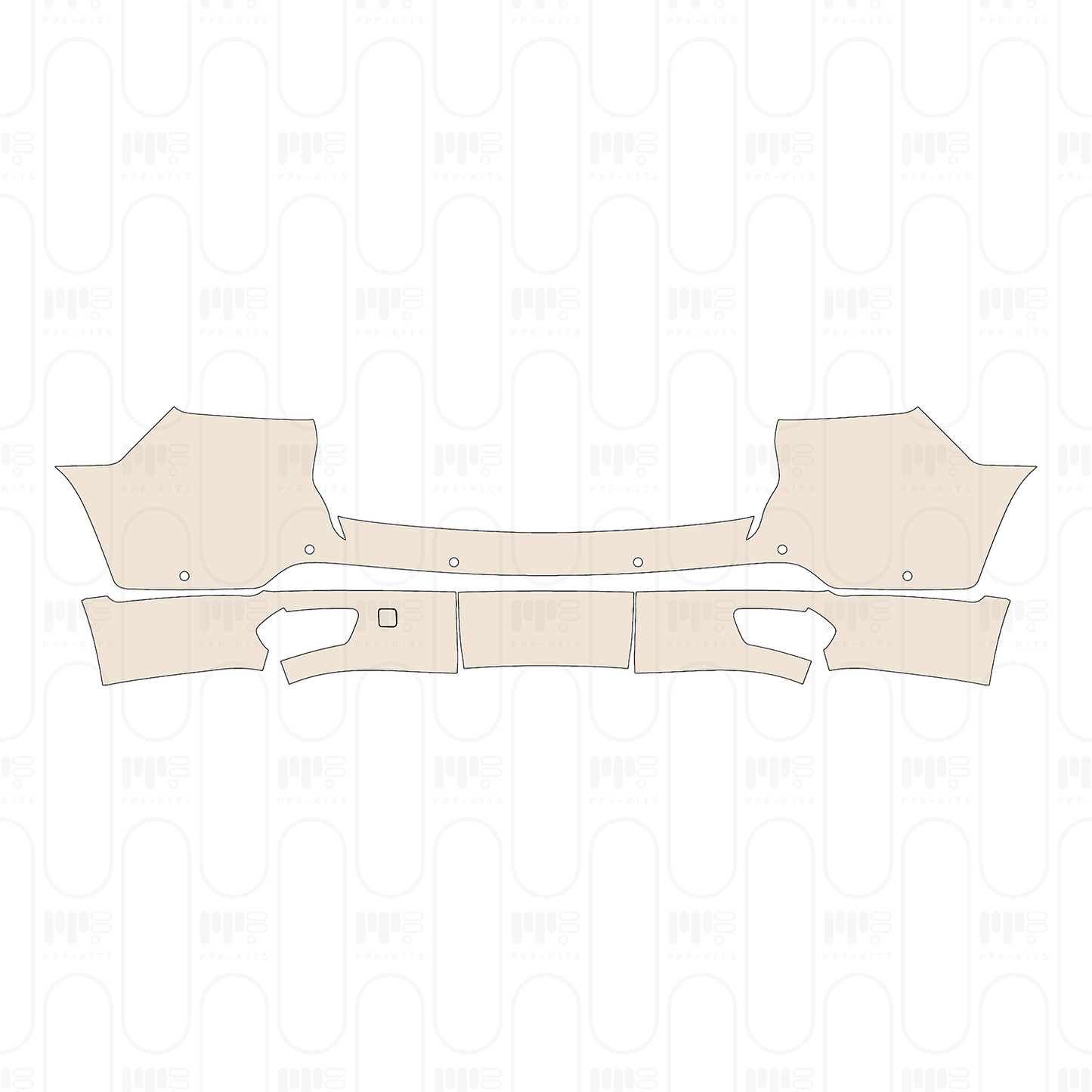 PPF precortado JEEP Grand Cherokee Grand Cherokee L (3-row) Overland 2022