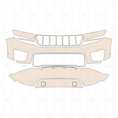 PPF precortado JEEP Grand Cherokee Grand Cherokee L (3-row) Overland 2022