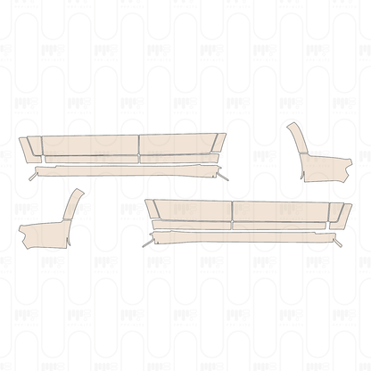 PPF precortado JEEP Grand Cherokee Grand Cherokee L (3-row) Overland 2022