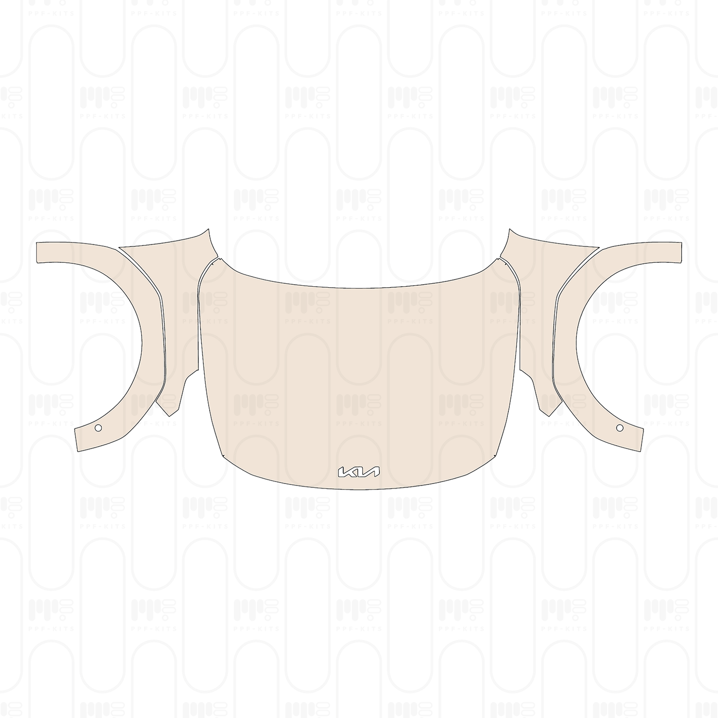 PPF precortado KIA EV9 GT-Line 2024