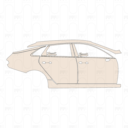 Pre-Cut PPF KIA K5 (US) EX 2022