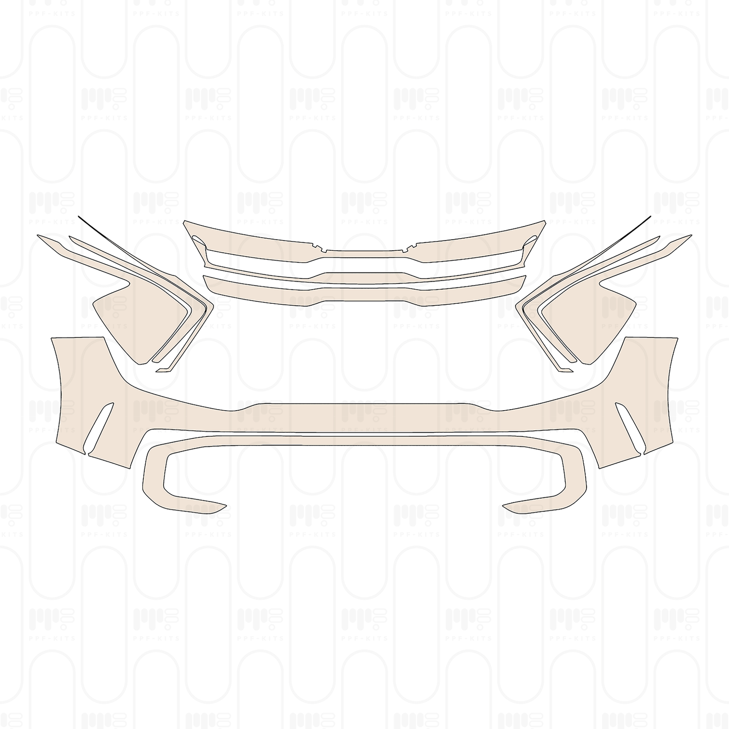 Pre-Cut PPF KIA Sportage (US) X-Pro 2025