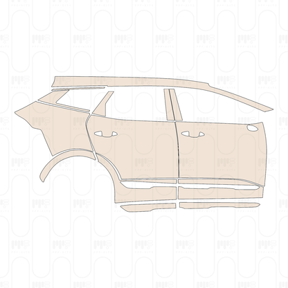 Pre-Cut PPF KIA Sportage (US) X-Pro 2025