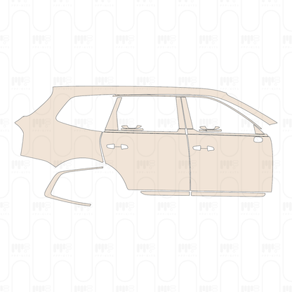 Pre-Cut PPF KIA Telluride EX 2022