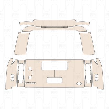 Pre-Cut PPF Land Rover Defender 110 X-Dynamic 2022