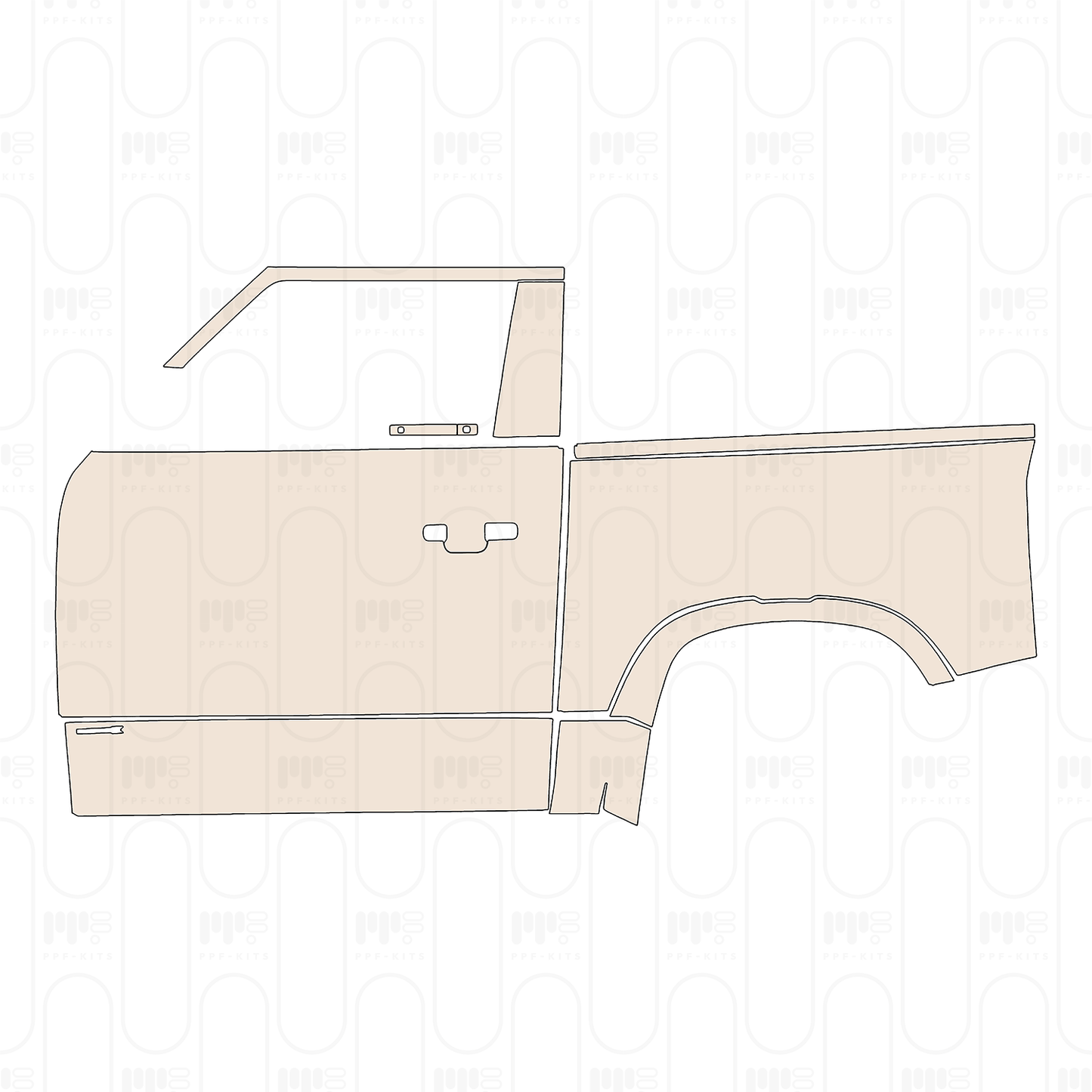 PPF precortado Land Rover Defender 90 X 2022