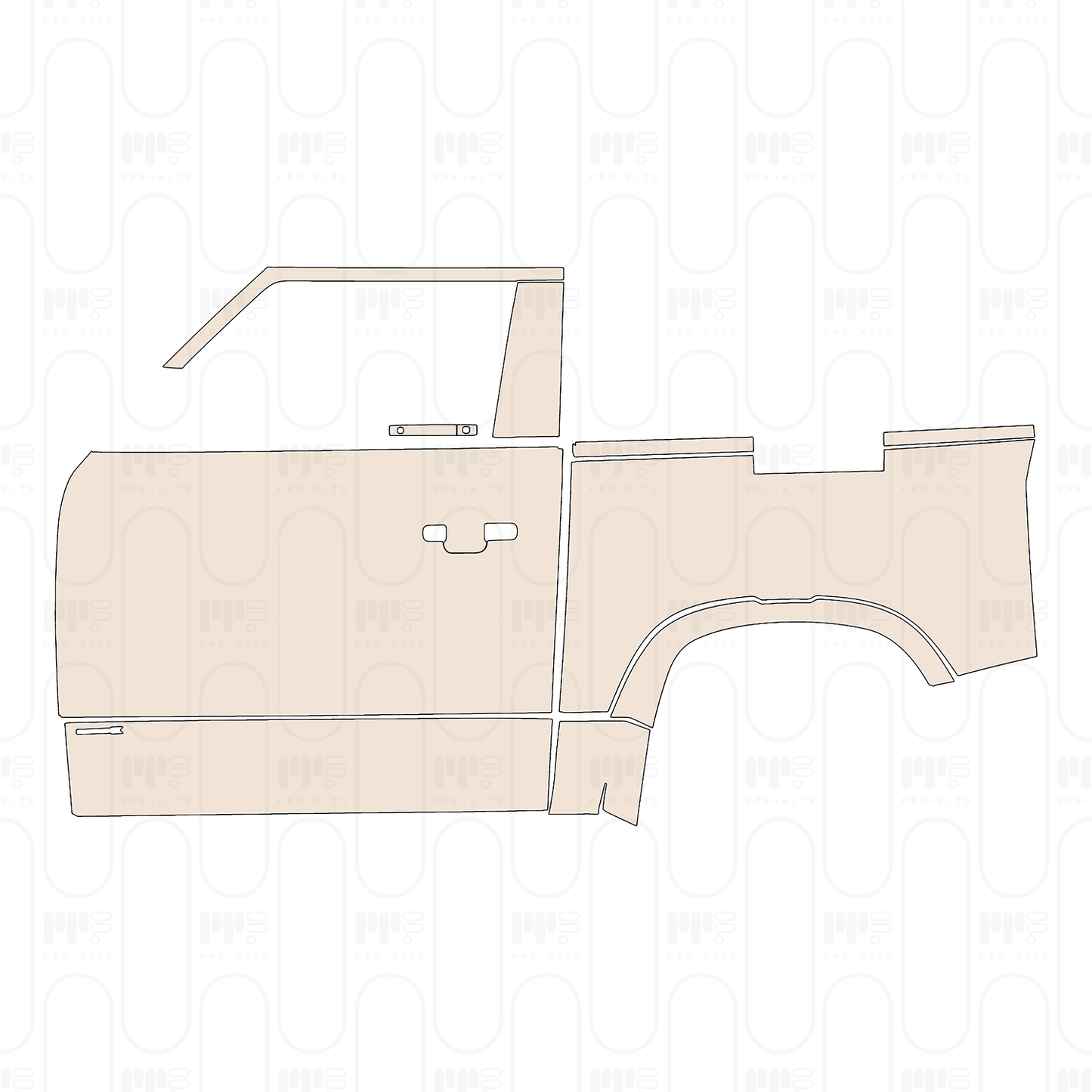 PPF precortado Land Rover Defender 90 X 2022