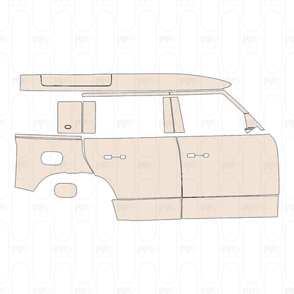 Pre-Cut PPF Land Rover Defender 110 Diablo Special Edition (China only) 2022