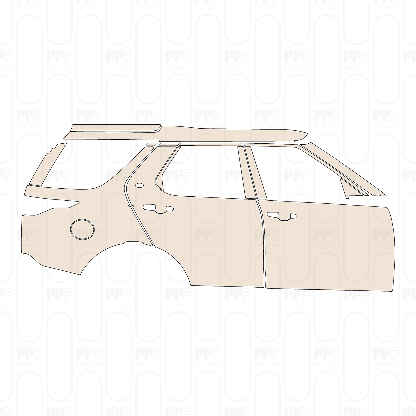 Pre-Cut PPF Land Rover Discovery 5 S 2022