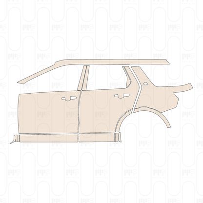 Pre-Cut PPF Land Rover Discovery Sport Base 2023