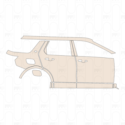 Pre-Cut PPF Land Rover Discovery Sport Base 2023