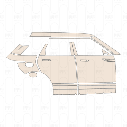 Pre-Cut PPF Land Rover Range Rover Evoque Standard Wheelbase R-Dynamic 2022