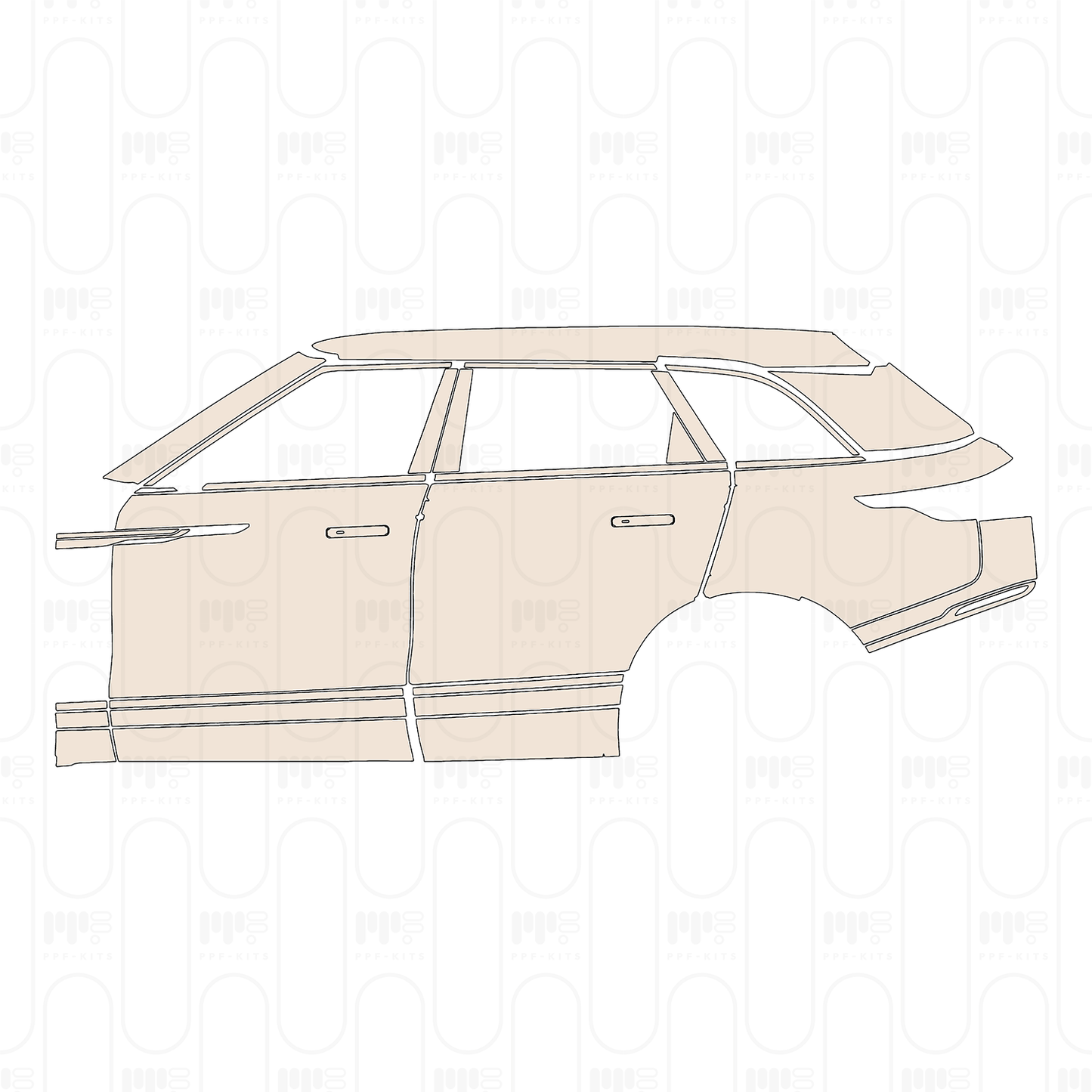 Pre-Cut PPF Land Rover Range Rover Velar R-Dynamic S 2022