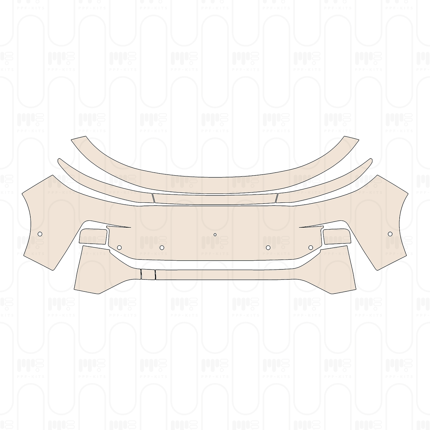 PPF precortado Leapmotor B10 2025