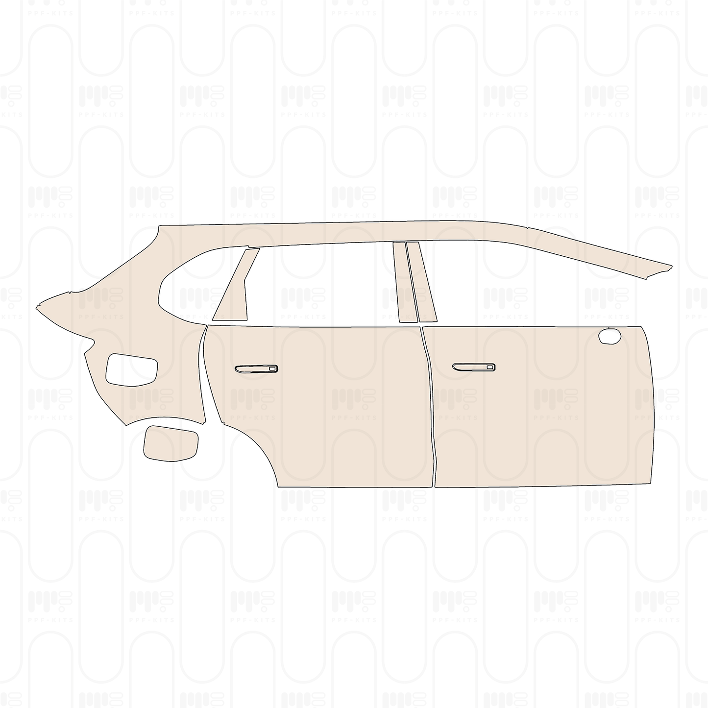 PPF precortado Leapmotor B10 2025