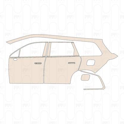 PPF precortado Leapmotor C16 Range Extended 2024