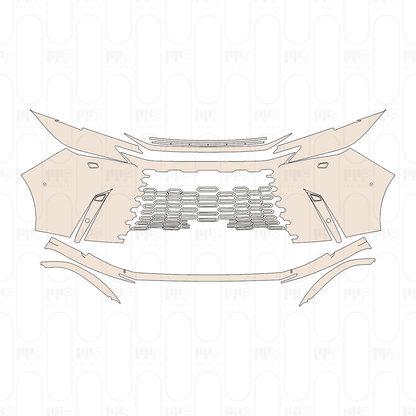 Pre-Cut PPF Lexus LM 2023