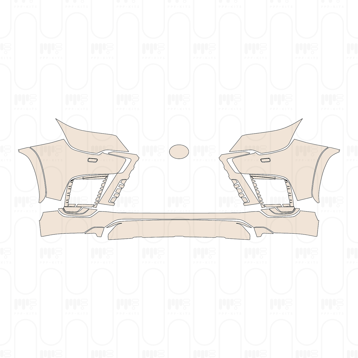 PPF precortado Lexus LX Luxury 2022