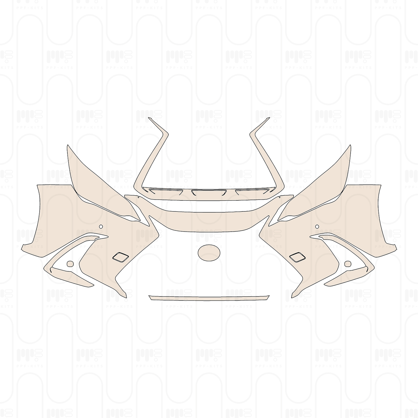Pre-Cut PPF Lexus NX Base 2022