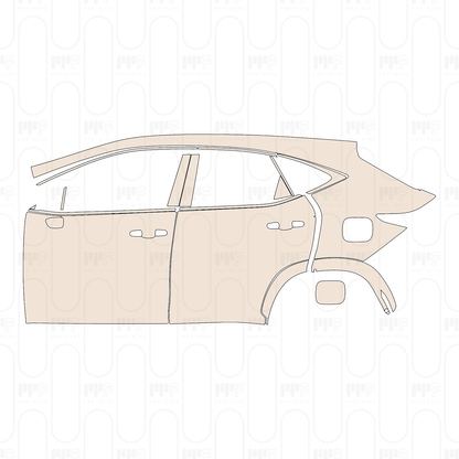 PPF precortado Lexus NX F-Sport 2022