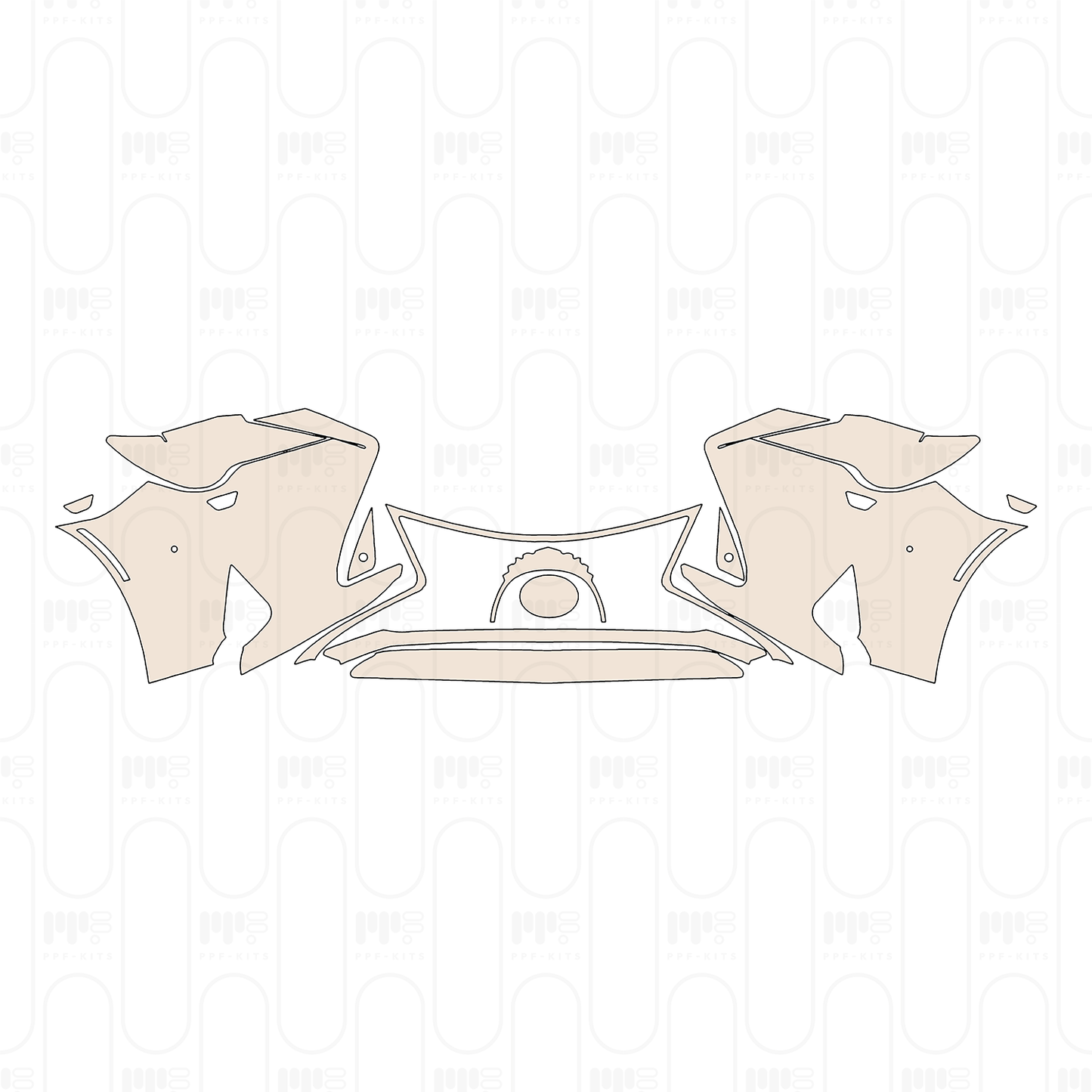 Pre-Cut PPF Lexus RC Base 2022
