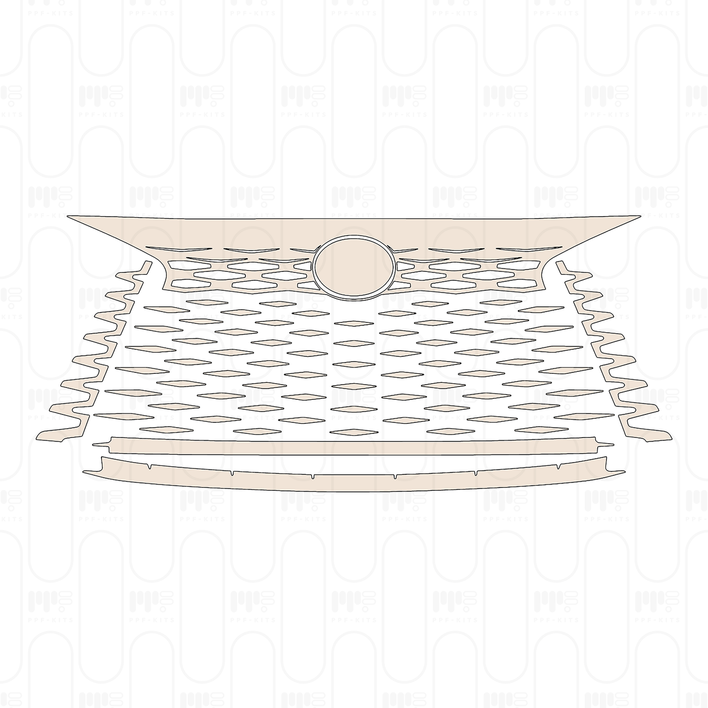 PPF precortado Lexus RX (SWB) Base 2023