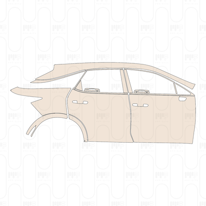 PPF precortado Lexus RX (SWB) Base 2023