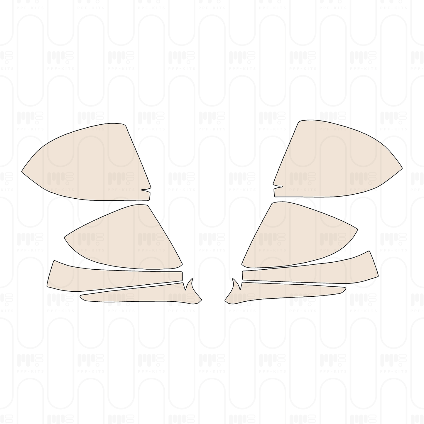 PPF precortado Lexus RX (SWB) Base 2023