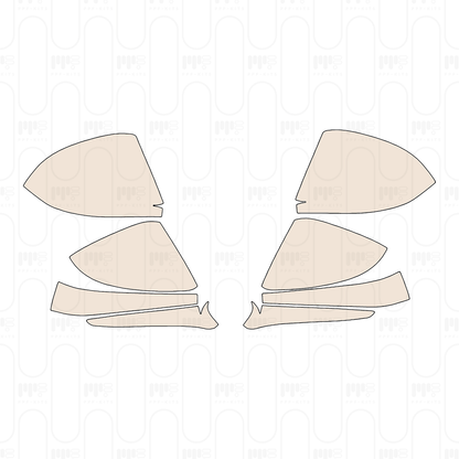 PPF precortado Lexus RX (SWB) Base 2023