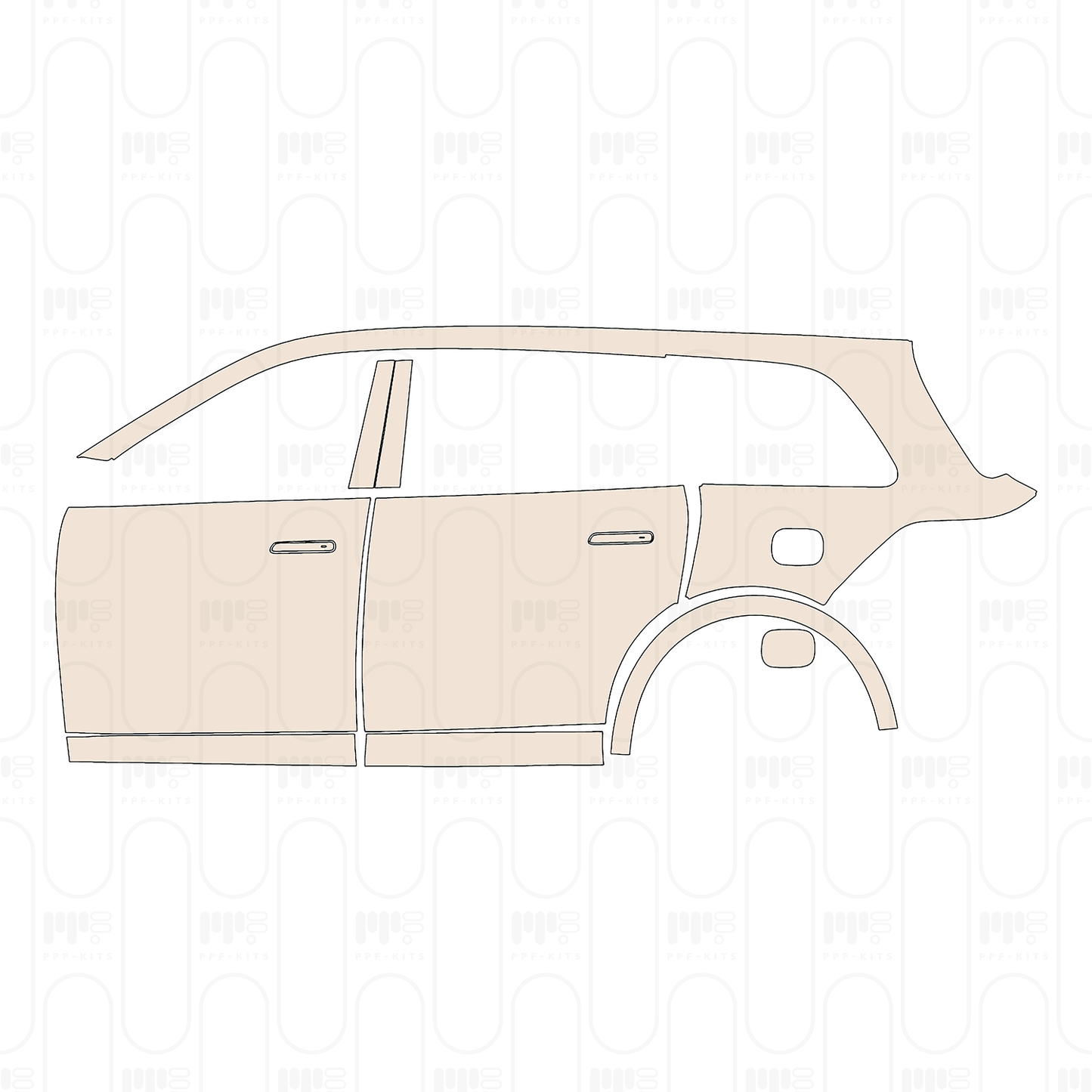 Pre-Cut PPF Li Auto L9 2022